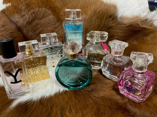 Women's western perfume bottles including Yellowstone and Southern Soul fragrances