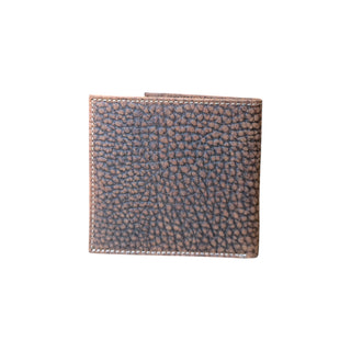 Ariat Men’s Shield Overlay Brown Rowdy Leather Bifold Wallet