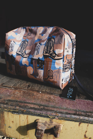 2Fly Boot Yeah Traveler Toiletry Bag – Cowboy Boot Print Western Travel Organizer - Cowboy Swagger2Fly Boot Yeah Traveler Toiletry Bag – Cowboy Boot Print Western Travel Organizer