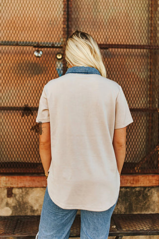 2Fly Women’s Brockton Collared Top – Dusty - Cowboy Swagger2Fly Women’s Brockton Collared Top – Dusty