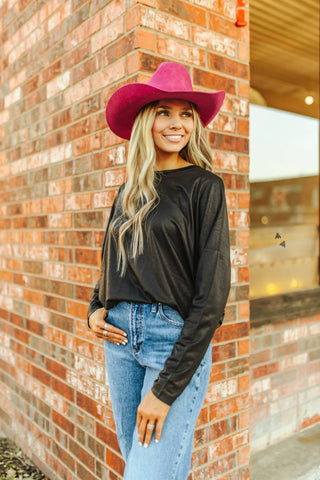 2Fly Women’s High Class Lux Top – Midnight Black | Elevated Western Style - Cowboy Swagger2Fly Women’s High Class Lux Top – Midnight Black | Elevated Western Style