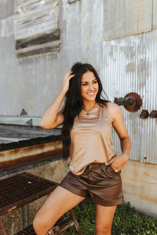 2Fly Women’s Lasso Lux Tank – Saddle - Cowboy Swagger2Fly Women’s Lasso Lux Tank – Saddle