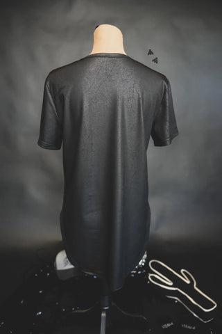 2Fly Women’s Swanky Leather Top – Midnight | Bold Western Elegance - Cowboy Swagger2Fly Women’s Swanky Leather Top – Midnight | Bold Western Elegance