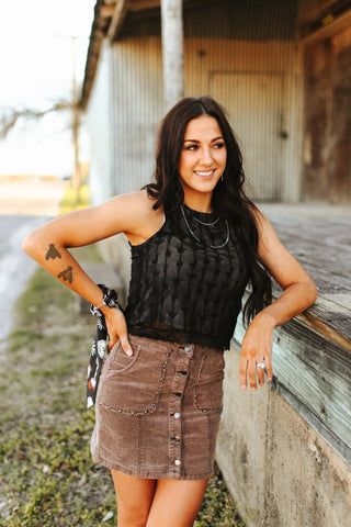 2Fly Women’s Sweet Stock Tank Midnight - Cowboy Swagger2Fly Women’s Sweet Stock Tank Midnight