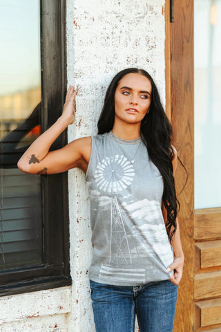 2Fly Women’s Windmill Ranch Tank - Cowboy Swagger2Fly Women’s Windmill Ranch Tank