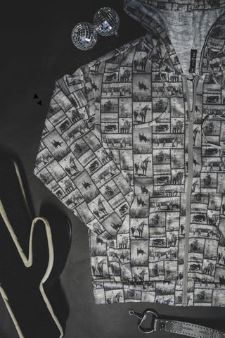 2Fly Women’s Zip It Up Pony Jacket – Western Lightweight Layer - Cowboy Swagger2Fly Women’s Zip It Up Pony Jacket – Western Lightweight Layer