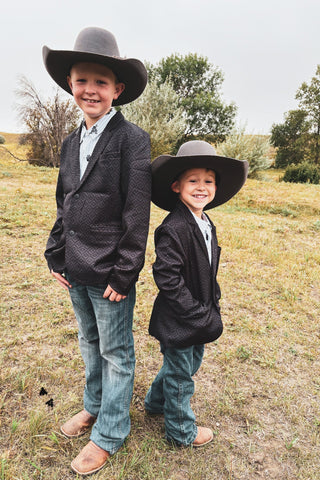 2Fly Youth Keep’em Cowboy Midnight Blazer - Cowboy Swagger2Fly Youth Keep’em Cowboy Midnight Blazer