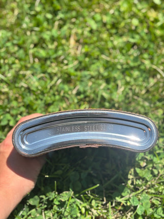 32oz Mustang Etched Hide Flask - Cowboy Swagger32oz Mustang Etched Hide Flask