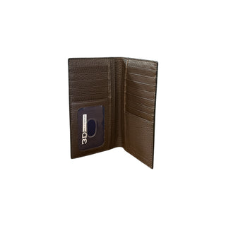 3D Belt Co. Aces Tooled Leather Rodeo Wallet, interior view