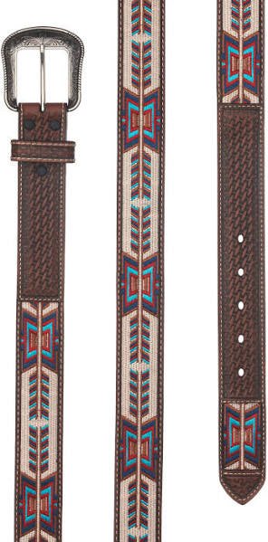 3D Belt Co. Men’s Arrow Woven Basket Weave Belt - Cowboy Swagger3D Belt Co. Men’s Arrow Woven Basket Weave BeltBelts