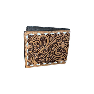 3D Belt Company Men’s Hand Painted Ace Card Leather Bifold Wallet - Cowboy Swagger3D Belt Company Men’s Hand Painted Ace Card Leather Bifold WalletWallets & Money Clips