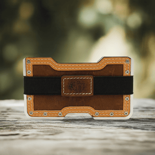 3D Men’s Smart Wallet – Tan Leather RFID Blocking - Cowboy Swagger3D Men’s Smart Wallet – Tan Leather RFID Blocking