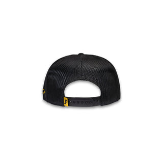Lane Frost Coyote Black Western Cap with Yellow World Champion 1987 Patch