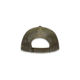 Lane Frost Sidewinder Olive Western Flat Bill Cap with Embroidered LF Logo