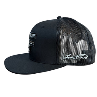 Lane Frost Nighthawk Snapback Cap, Side View - Cowboy Swagger