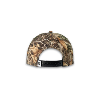 Cowboy Hustle Backwoods Realtree Camo Western Cap with Embroidered Logo