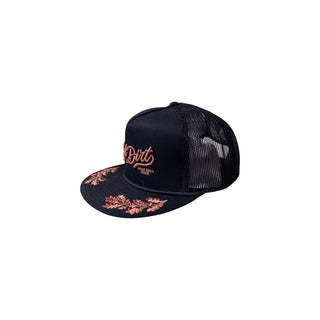 Red Dirt Hat Co. High Road Snapback Cap, Back Mesh Detail - Cowboy Swagger