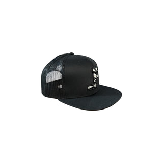 Lane Frost Nighthawk Snapback Cap, Back Mesh Detail - Cowboy Swagger