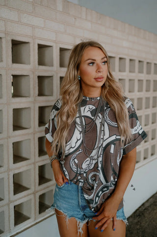 Ain’t All Luck Top - Cowboy SwaggerAin’t All Luck TopShirts & Tops