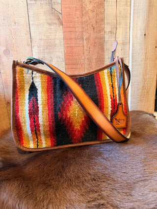 Angel Ranch Conceal Carry Red Woven Blanket Shoulder bag - Cowboy SwaggerAngel Ranch Conceal Carry Red Woven Blanket Shoulder bag