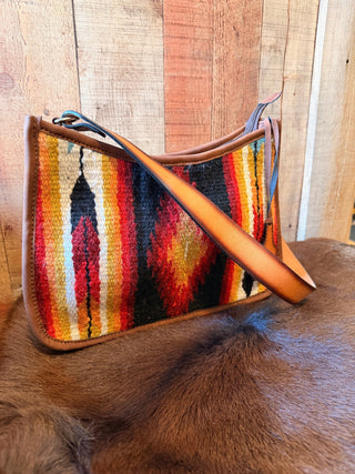 Angel Ranch Conceal Carry Red Woven Blanket Shoulder bag - Cowboy SwaggerAngel Ranch Conceal Carry Red Woven Blanket Shoulder bag