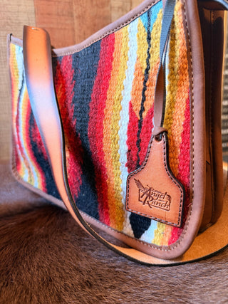 Angel Ranch Conceal Carry Red Woven Blanket Shoulder bag - Cowboy SwaggerAngel Ranch Conceal Carry Red Woven Blanket Shoulder bag