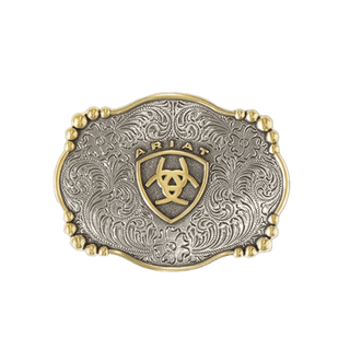Ariat Antique Silver Western Belt Buckle A37019 - Cowboy SwaggerAriat Antique Silver Western Belt Buckle A37019Buckle