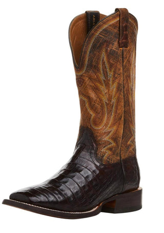 Ariat Boots Ariat Men’s Gunslinger Dark Amber Caiman Belly Western Boot