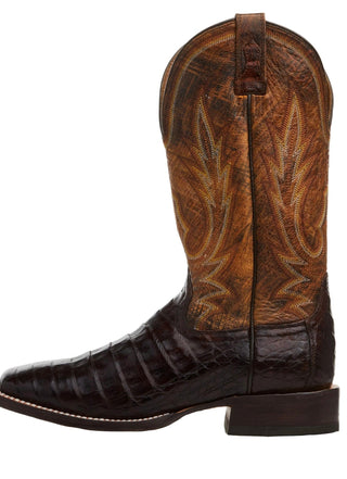 Ariat Boots Ariat Men’s Gunslinger Dark Amber Caiman Belly Western Boot