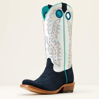 Ariat Boots Ariat Women’s Frontier Boon Polo Blue Roughout Western Boot