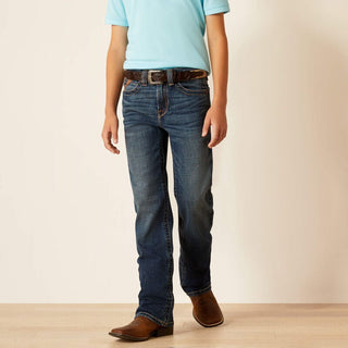 Ariat Boy's B4 Relaxed Fit Fordham Boot Cut Jean - Cowboy SwaggerAriat Boy's B4 Relaxed Fit Fordham Boot Cut JeanBoys