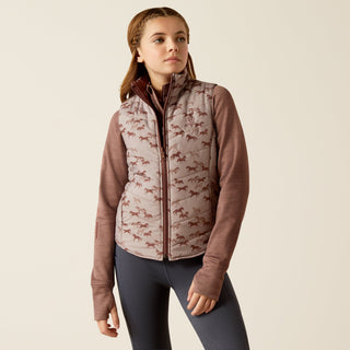Ariat Girl’s Bella Insulated Reversible Vest Scattering Horses - Cowboy SwaggerAriat Girl’s Bella Insulated Reversible Vest Scattering HorsesGirls