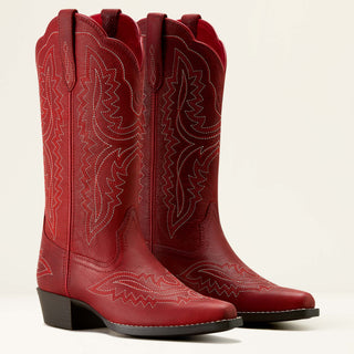 Ariat Girls’ Casanova Western Boot – Chili Red Leather Cowgirl Boot - Cowboy SwaggerAriat Girls’ Casanova Western Boot – Chili Red Leather Cowgirl Boot