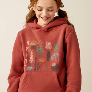 Ariat Girls Southwest Collection Hoodie Marsala - Cowboy SwaggerAriat Girls Southwest Collection Hoodie Marsala