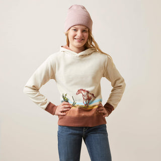 Ariat Girls Wild Horse Sweatshirt - Cowboy SwaggerAriat Girls Wild Horse Sweatshirt
