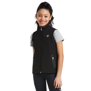 Ariat Kid’s New Team Softshell Vest Black - Cowboy SwaggerAriat Kid’s New Team Softshell Vest Black
