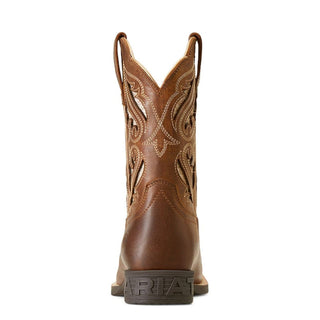 Ariat Kids Round Up Bliss Sassy Brown Western Boot - Cowboy SwaggerAriat Kids Round Up Bliss Sassy Brown Western Boot