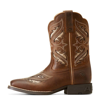 Ariat Kids Round Up Bliss Sassy Brown Western Boot - Cowboy SwaggerAriat Kids Round Up Bliss Sassy Brown Western Boot