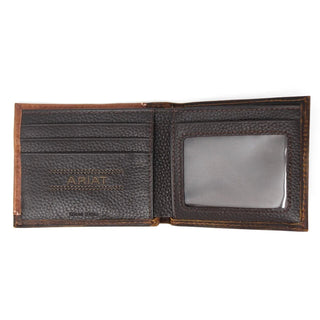 Ariat Men’s Bi - Fold Wallet – Genuine Leather with Shield Concho - Cowboy SwaggerAriat Men’s Bi - Fold Wallet – Genuine Leather with Shield Concho
