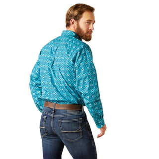 Ariat Men's Bryant Classic LS Shirt Spellbound Teal - Cowboy SwaggerAriat Men's Bryant Classic LS Shirt Spellbound Teal