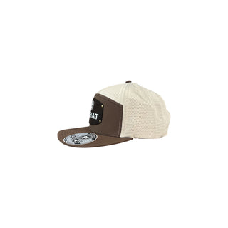 Ariat Men’s Chocolate Nailhead Patch Two Tone Cap - Cowboy SwaggerAriat Men’s Chocolate Nailhead Patch Two Tone Caphats