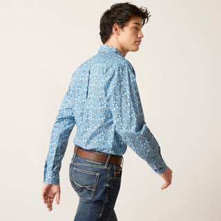 Ariat Men's Gentry Classic Fit Sky Blue Shirt - Cowboy SwaggerAriat Men's Gentry Classic Fit Sky Blue Shirt