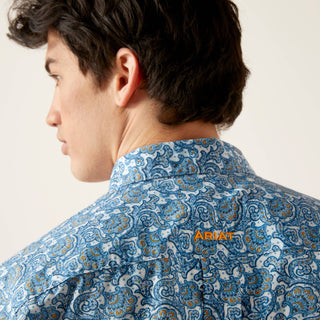 Ariat Men's Gentry Classic Fit Sky Blue Shirt - Cowboy SwaggerAriat Men's Gentry Classic Fit Sky Blue Shirt