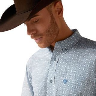 Ariat Mens Gery Blue Western Button Down - Cowboy SwaggerAriat Mens Gery Blue Western Button Down