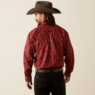 Ariat Men's Jaydon Classic Fit Shirt Red - Cowboy SwaggerAriat Men's Jaydon Classic Fit Shirt RedMen's Shirts