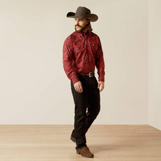Ariat Men's Jaydon Classic Fit Shirt Red - Cowboy SwaggerAriat Men's Jaydon Classic Fit Shirt RedMen's Shirts