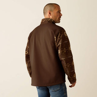 Ariat Men's Logan Softshell Jacket Banyan Bark Southwest Print - Cowboy SwaggerAriat Men's Logan Softshell Jacket Banyan Bark Southwest PrintCoats & Jackets