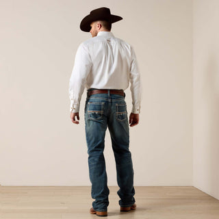 Ariat Men’s M4 Low Rise Boot Cut Jeans – Coltrane Durango Wash | Relaxed Fit Western Denim - Cowboy SwaggerAriat Men’s M4 Low Rise Boot Cut Jeans – Coltrane Durango Wash | Relaxed Fit Western Denim