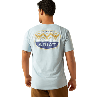 Ariat Men’s Ogden Valley Badge SS Shirt - Cowboy SwaggerAriat Men’s Ogden Valley Badge SS ShirtShirts & Tops