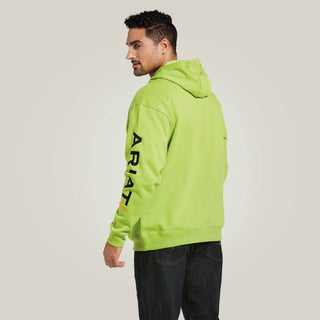 Ariat Men's Rebar Graphic Hoodie Lime Green and Black Logo - Cowboy SwaggerAriat Men's Rebar Graphic Hoodie Lime Green and Black LogoMen's Shirts